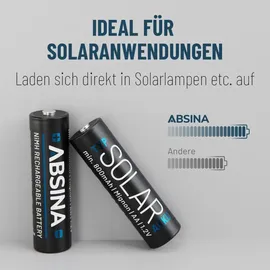 Absina AA 800 mAh 2 St.