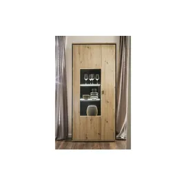 Uno Vitrine Argon 93 x 38 x 210 cm Mehrfarbig
