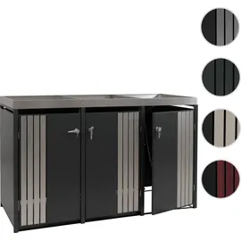 MCW Mülltonnenverkleidung O67 125 x 84 cm anthrazit