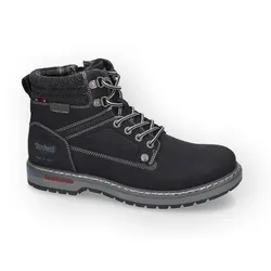 Winterboots DOCKERS BY GERLI, Herren, Gr. 43, schwarz, Lederimitat, klassisch, Schuhe, mit weicher Schaftrandpolsterung