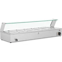 Royal Catering Bain Marie 6 GN 1/3 Behälter -