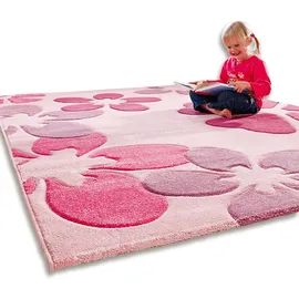 -luxor- living Flair Kinderteppich 80 x 150 cm Pink/Rosa