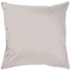 Kissenbezug CURT BAUER "Bente", beige (natural), B:80cm L:80cm, Mako-Brokat-Satin, Obermaterial: 100% Baumwolle, Kissenbezüge, Erscheinungsbild einer Mélange