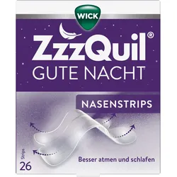 Wick ZzzQuil Gute Nacht Nasenstrips