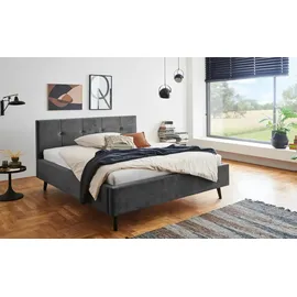 Möbel Kraft Evita 196 x 110 cm Grau