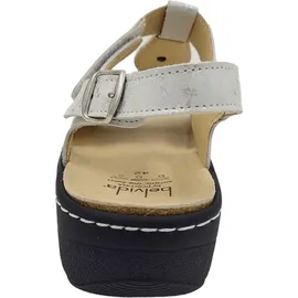 Belvida Bequeme Sandalen Damen Weiß 36
