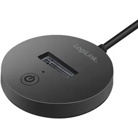 Logilink USB 3.2 Gen 2) M.2 PCIe NVMe 1 Port Festplatten-Dockingstation