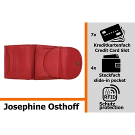 Josephine Osthoff Handtaschen-Manufaktur Josephine Osthoff Geldbörse rot