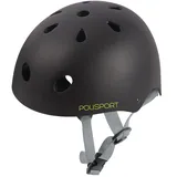 Polisport Urban Radical Fahrradhelm S 53-55cm Schwarz Grün Graffiti