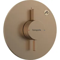 Hansgrohe DuoTurn S Unterputz-Duscharmatur mit Mischer für 1 Verbraucher Brushed Bronze 75618140