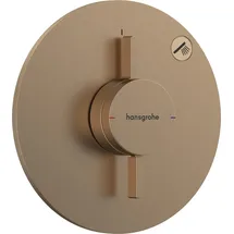 Hansgrohe DuoTurn S Unterputz-Duscharmatur mit Mischer für 1 Verbraucher Brushed Bronze 75618140