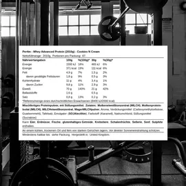 PER4M Whey Advanced Protein, 2010 g Dose, Cookies N Cream
