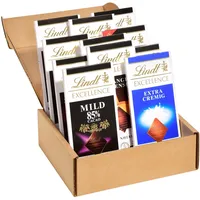 Lindt Schokolade EXCELLENCE Tafel Set | 1100 g | 11 EXCELLENCE Tafeln: 50% Mild, 70%, 78%, 85%, 99%, Mild 70%, 85%, 90%, Fleur de Sel, Extra Cremig, Orange Intense | Großpackung | Schokoladengeschenk