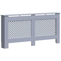 vidaXL Heizkörperverkleidung Anthrazit 172x19x81,5 cm MDF
