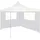 vidaXL Pavillon-Seitenwand mit Fenstern 4 x 2 m Weiß