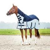 Horse Guard Regen- und Insektendecke Aiman für Pferde- blau - 145 cm