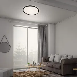 Briloner LED Panel Slim 1 schwarz Ø 42 cm