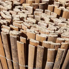 Estexo Bambusmatte Sichtschutzzaun Sichtschutz 100 cm x 5 m Bambus Windschutz