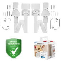 Reer Kippsicherung weiß, 2 Stück