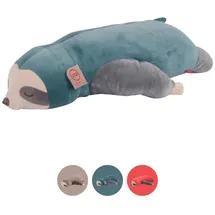 UNUS Faultier Kissen 75 x 30 cm Türkis