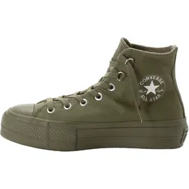 Converse Chuck Taylor All Star Lift Platform Herren Grün/Silber/Khaki 39