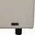 Corium Polsterbett Juva Cord mit Lattenrost 180x200 cm Beige