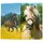 Herma Stiftehalter Karton 8 x 8 x 13,5 cm Pferdewiese