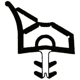 TRELLEBORG Innentürdichtung L5011 100 Stk