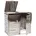 Proregal Mülltonnenbox x x silber