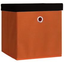 VCM 2er Set Faltbox Klappbox Boxas Orange