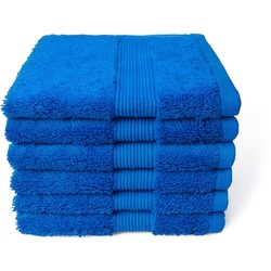 grace grand spa Handtuch Avantgarde in schlichtem Look blau 