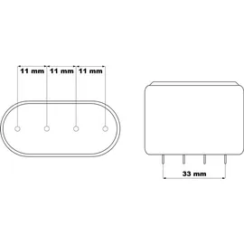 Wiltec SunSun Ersatzteil für CUV-336 Teichklärer – UV-C Lampe – 36 W – für Teiche, UV Leuchtmittel, UVC Teichfilter Zubehör