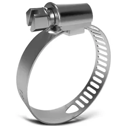 VIOKS Schlauchschelle 18-28 mm Rohrschelle Chromstahl für Spülmaschine Waschmaschine
