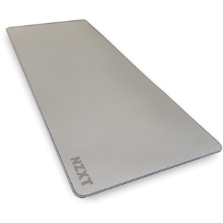 NZXT Mouse Pad MXL900 - MM-XXLSP-GR - 900MM X 350MM - Schmutzabweisende Beschichtung - Reibungsarme Oberfläche - Weiche und Glatte Oberfläche - rutschfeste Gummibasis - Grau