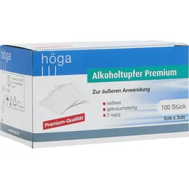 HÖGA-PHARM G.Höcherl Alkoholtupfer Premium