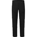 Bergson Outdoorhose LEBIKO Doppel Zipp-Off mit T-ZIPP Herren Wanderhose, robust elastisch, Langgrößen, schwarz schwarz lang | 110