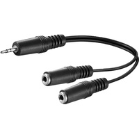 Goobay 50465 Audio-Kabel 0,2 m 3.5mm 2 x 3.5mm