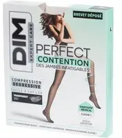 DIM Perfect Contention - Collants transparents 25D Gazelle Taille 3 Culotte Menstruelle