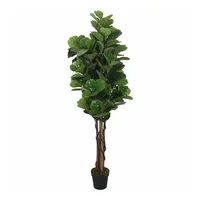 VidaXL Feigenbaum Künstlich 180 Blätter 150 cm Grün