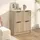 vidaXL Sideboard 60 x 70 x 30 cm Braun