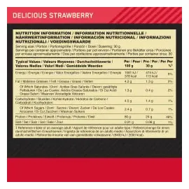 Optimum Nutrition Gold Standard 100% Whey Delicious Strawberry Pulver 908 g