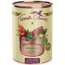 Terra Canis Marktragout Rind mit Brokkoli, Heidelbeeren & Salbei