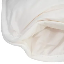 Traumschloss Premium Faserbettdecke 4-Jahreszeiten 155 x 220 cm Maximum an Volumen, Anschmiegsambarkeit und Feuchtigkeitsmanagement - Weiß