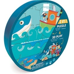 Scratch in Spielpuzzle D Ozean (30 Teile)