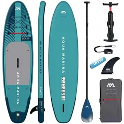 AQUA MARINA BEAST SUP Board Stand Up Paddle aufblasbar FLOATTER 320 CM