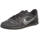 Nike Vapor Fußballschuh, Black/Metallic Silver-Medium A, 35.5 - 35.5 EU