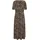 Zero Midikleid Animalprint Beige/Schwarz 34