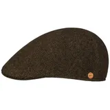 Mayser Flat Cap (1-St) Schirmmütze mit Schirm, Made in the EU braun XL (60-61 cm)