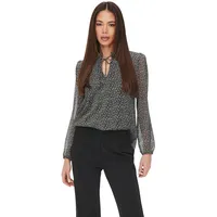 Only Onlditsy L/S BLOUSE WVN Noos Bluse, Black 1,