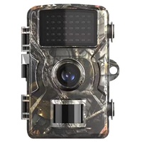 JoyFan Wildkamera 16MP 1080P Full HD Wildkamera mit Bewegungsmelder Nachtsicht IP66 Wasserdichter und 0,7s Schnelle Trigger Geschwindigkeit Nachtsicht Wildkamera für die Überwachung von Wildtieren